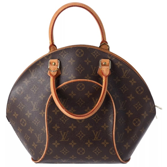 Louis Vuitton Ellipse MM Satchel Handbag M51126 Brown Monogram Canvas - Picture 6 of 15